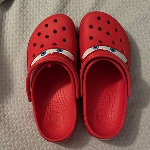 CROCS lightning McQueen m8/w10
